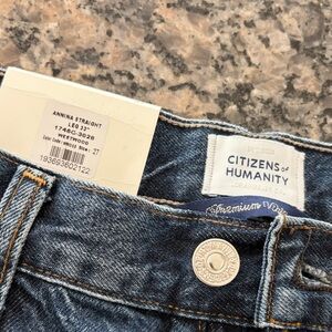 Citizens of Humanity Blue Denim Jeans